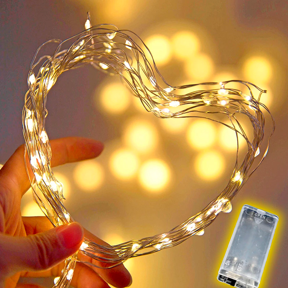 Luz Calida LED a Pilas - Hada